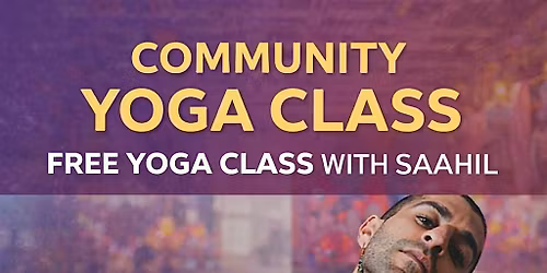 Free Community Yoga Yin with Saahil