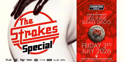 00s Indie Sleaze Disco: The Strokes Special | London