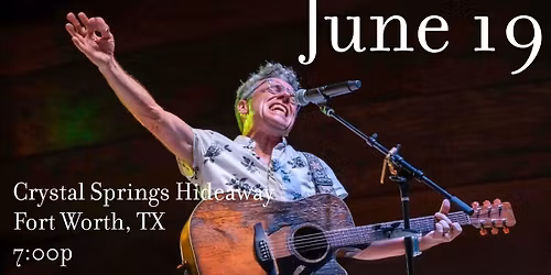 Brad Thompson Solo at Crystal Springs Hideaway