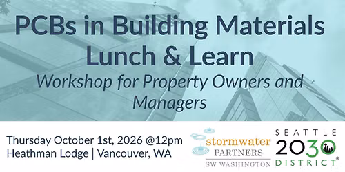 PCBs in Building Materials Lunch & Learn