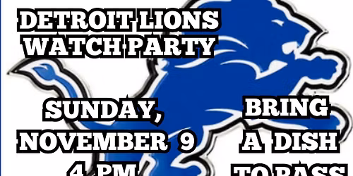 Lions Watch Party