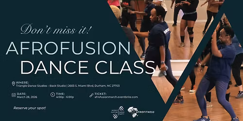 Afrofusion Dance Class