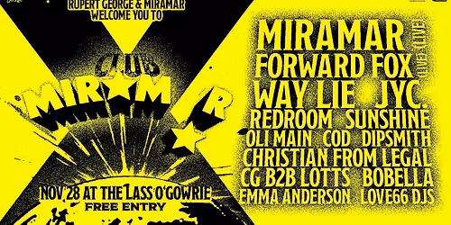 Club Miramar X Series | The Lass Takeover | NEWY