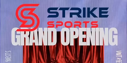 Strike Sports Merchandise Grand Opening