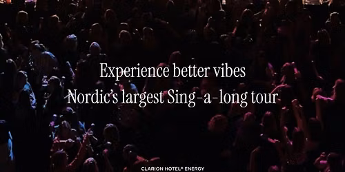 Sing-a-Long at Clarion Hotel Energy