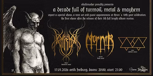 Thron | "Vurias"-Albumreleaseshow | Special Guests: Nornir + AWA Collective