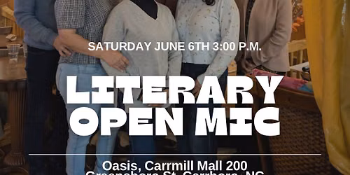 June Tertulia Literaria in Spanish @ Oasis Botanical Lounge 