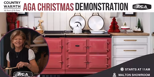 AGA Christmas Demonstration - With Naomi Hansell