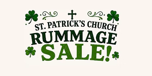 St. Patrick's Church ~ Victor ~ Rummage Sale