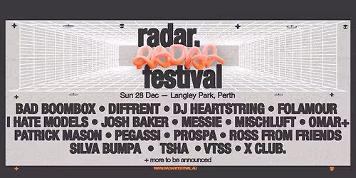 RADAR FESTIVAL 2025 \ud83d\udedc