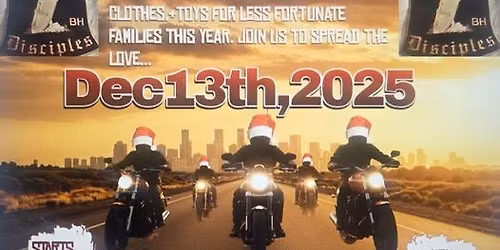 Christmas Ride For less fortunate families