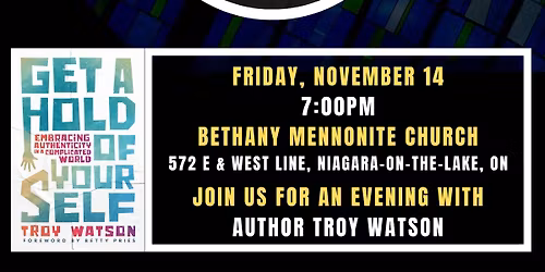 Troy Watson's Book Launch
