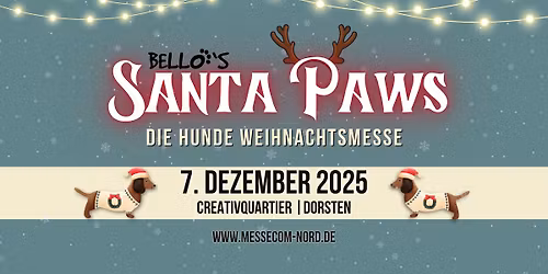 Santa Paws - Die Hundeweihnachtsmesse in Dorsten