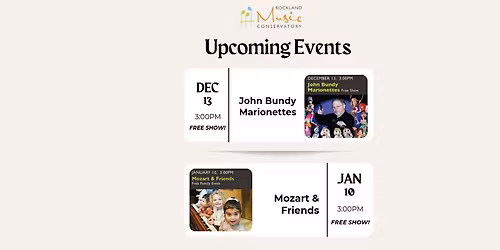 FREE FAMILY SHOW-Mozart & Friends