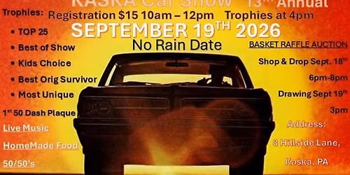 13th Annual Kaska Car Show