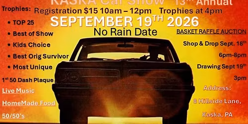 13th Annual Kaska Car Show