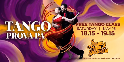 \ud83d\udc83 \ud83d\udd7a Let\u2019s Try Tango \u2013 Prova p\u00e5 med oss \ud83d\udd25