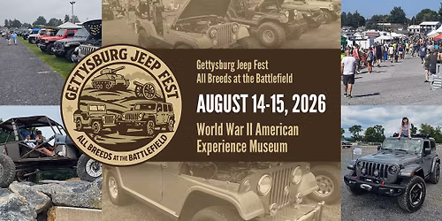 Gettysburg Jeep Fest: All Breeds at the Battlefield