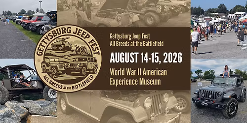 Gettysburg Jeep Fest: All Breeds at the Battlefield