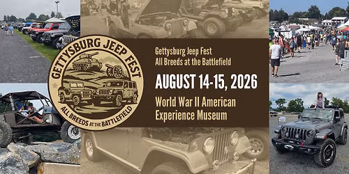 Gettysburg Jeep Fest: All Breeds at the Battlefield
