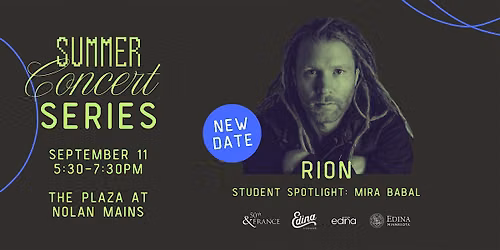 Summer Concert Series: RION (New Date)