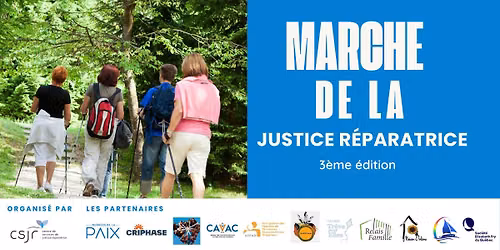 Marche de la justice r\u00e9paratrice - 3e \u00e9dition