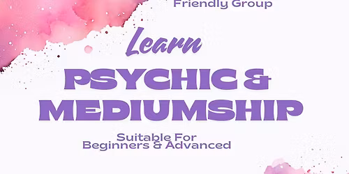 Learn Psychic & Mediumship