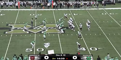 Marshall Thundering Herd at Missouri State Bears Football at Plaster Sports Complex