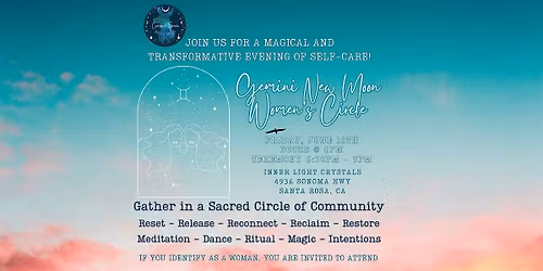 Gemini New Moon Women's Circle