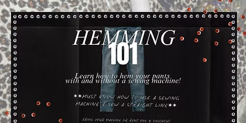WEST VALLEY | HEMMING 101