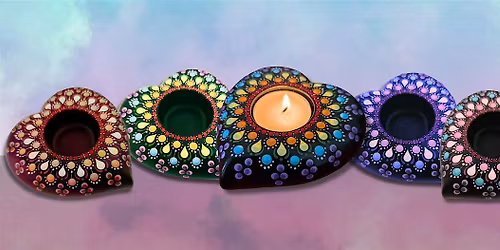 Mandala Tea Light Workshop - Special Heart Edition