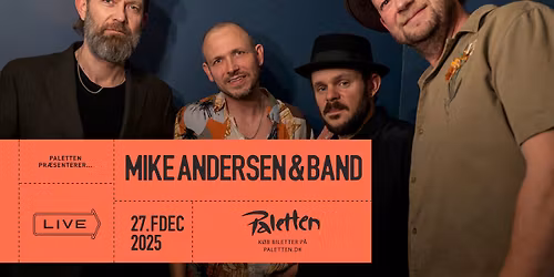 MIKE ANDERSEN & BAND \ud83c\udf1f JULEBLUES 2025 \ud83c\udf1f