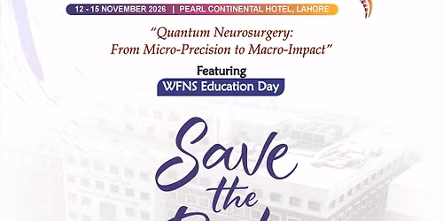 39th Annual Conference of the Pakistan Society of Neurosurgeons