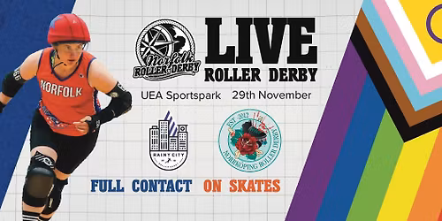 SAVE THE DATE - UEA Triple Header - 29 Nov 2025!