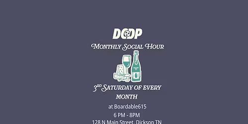 Dickson County Democratic Party Monthly Social Hour