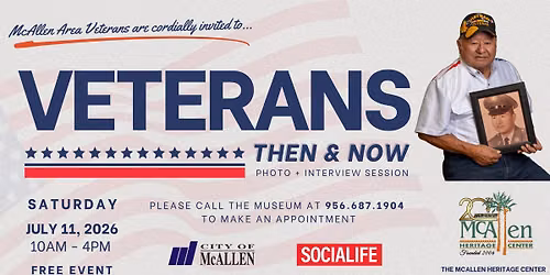 Veterans: Then & Now 2026 | Photo & Interview Session