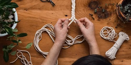 Macrame Plant Hanger Workshop for Older Adults