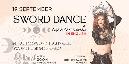Sword technique and choreo with Agata Zakrzewska