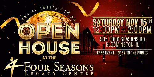 \ud83c\udf89 Legacy Center Open House \ud83c\udf89