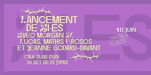 Soir\u00e9e de lancement de l'ouvrage collectif Bi\u00b7es !