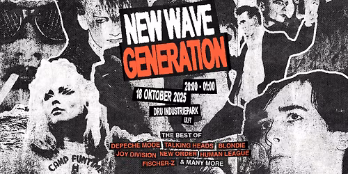New Wave Generation // DRU poppodium