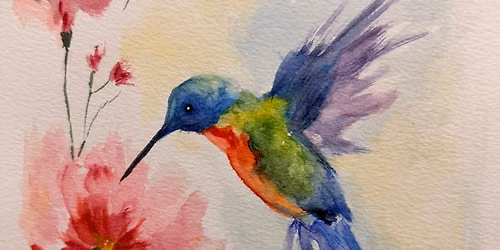 Hummingbird Watercolor Workshop