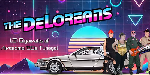 The DeLoreans take Sam's Beach Bar Back to the '80s!