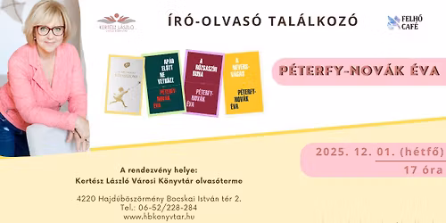 \u00cdr\u00f3-olvas\u00f3 tal\u00e1lkoz\u00f3 P\u00e9terfy-Nov\u00e1k \u00c9v\u00e1val