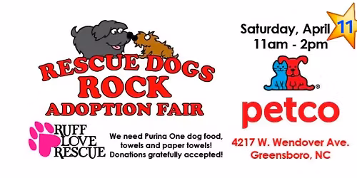 April 11 Petco Greensboro Adoption Event 