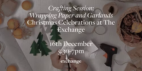 Craft Sessions: Christmas Wrapping Paper & Garlands