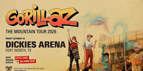 Gorillaz Fort Worth Tickets