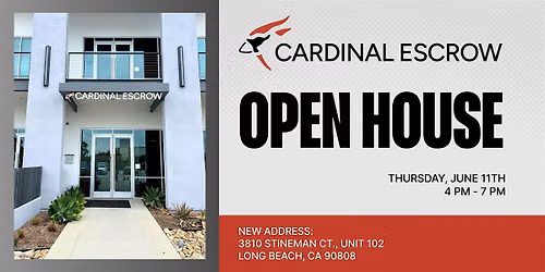 Cardinal Escrow - NEW Office Open House