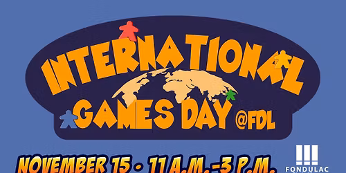 International Games Day @ FDL