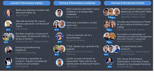 Workshops pre Data Saturday Madrid 2026 (SQLSaturdayMadrid)